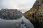 Kayaking around Norway