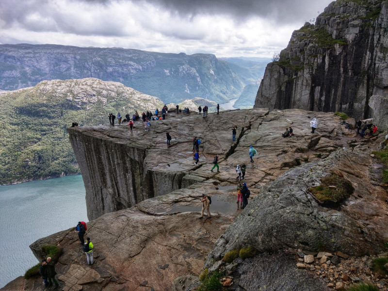 Preikestolen Pulpit Rock in Norway