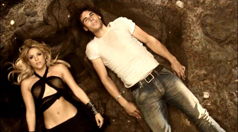 Shakira and Rafael Nadal seen getting up close and personal in latest music video 'Gypsy'