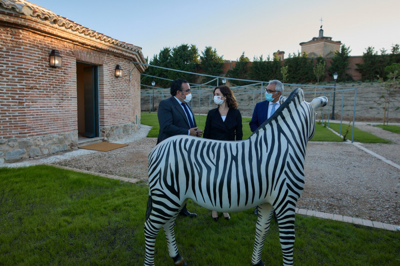 Ayuso inaugurates the Bird House of the Palace of Infante Don Luis in Boadilla del Monte (Madrid)
