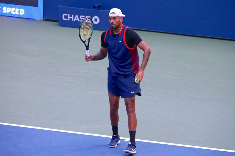 US Open - Nick Kyrgios Second Round, New York City, United States - 31 Aug 2022