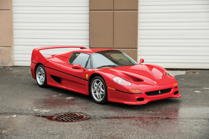 Mike Tyson's rare Ferrari F50 Is going up for auction