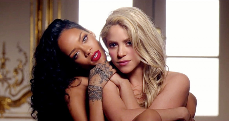Shakira and Rihanna