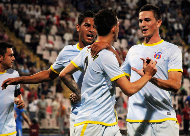 1.FOTBAL:STEAUA BUCURESTI-AFC MUNICIPAL TARGU MURES 1-1,CUPA ROMANIEI TIMISOREANA (27.09.2012)
