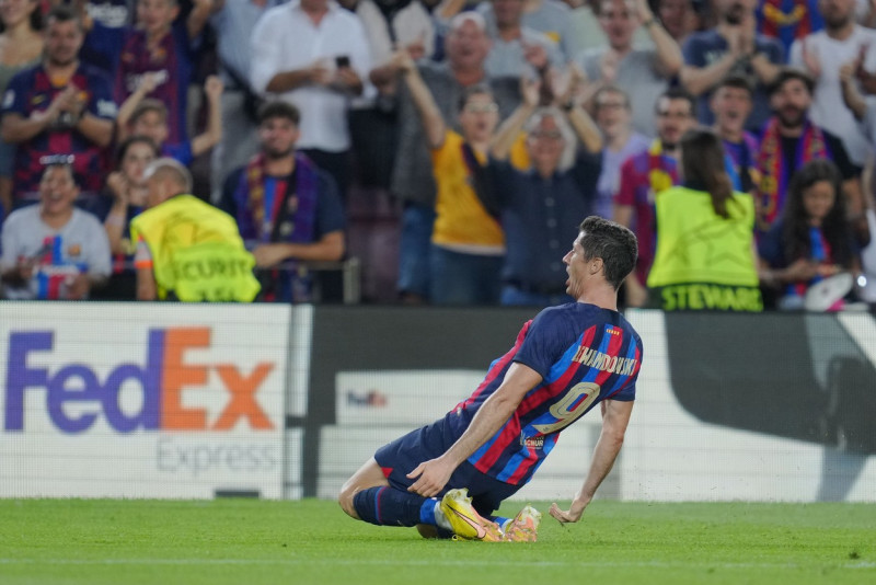 FC Barcelona v Viktoria Plzen, UEFA Champions League, Group C, date 1. Football, Spotify Camp Nou Stadium, Barcelona, Spain - 7 Sep 2022