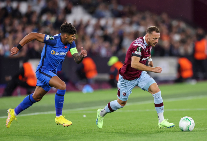 West Ham United v Steaua Bucharest, UEFA Europa Conference League, Group B, Football, London Stadium, London, UK - 8 Sep 2022