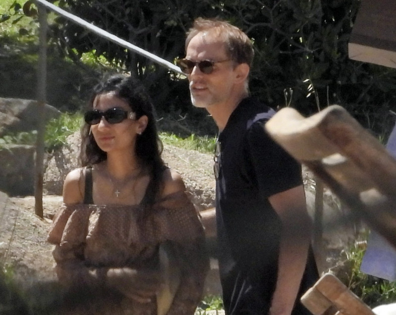 *PREMIUM-EXCLUSIVE* MUST CALL FOR PRICING BEFORE USAGE -
German professional football manager and former player Thomas Tuchel who is the current head coach of Premier League club Chelsea is pictured with his new girlfriend Natalie Guerriero Max during