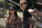*PREMIUM-EXCLUSIVE* MUST CALL FOR PRICING BEFORE USAGE -
German professional football manager and former player Thomas Tuchel who is the current head coach of Premier League club Chelsea is pictured with his new girlfriend Natalie Guerriero Max during