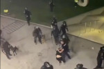 Dinamo - CSA Steaua, incidente la Arena Națională / Foto: captură HooligansTV