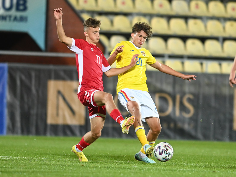 FOTBAL:ROMANIA U19-LITUANIA U19, TURNEU CALIFICARE C.E 2023 (24.09.2022)