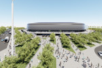 Proiectul noului stadion din Pitești / Foto: argeșfc.ro