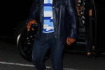 Mike Tyson is in good spirits as he heads out to dinner in NYC