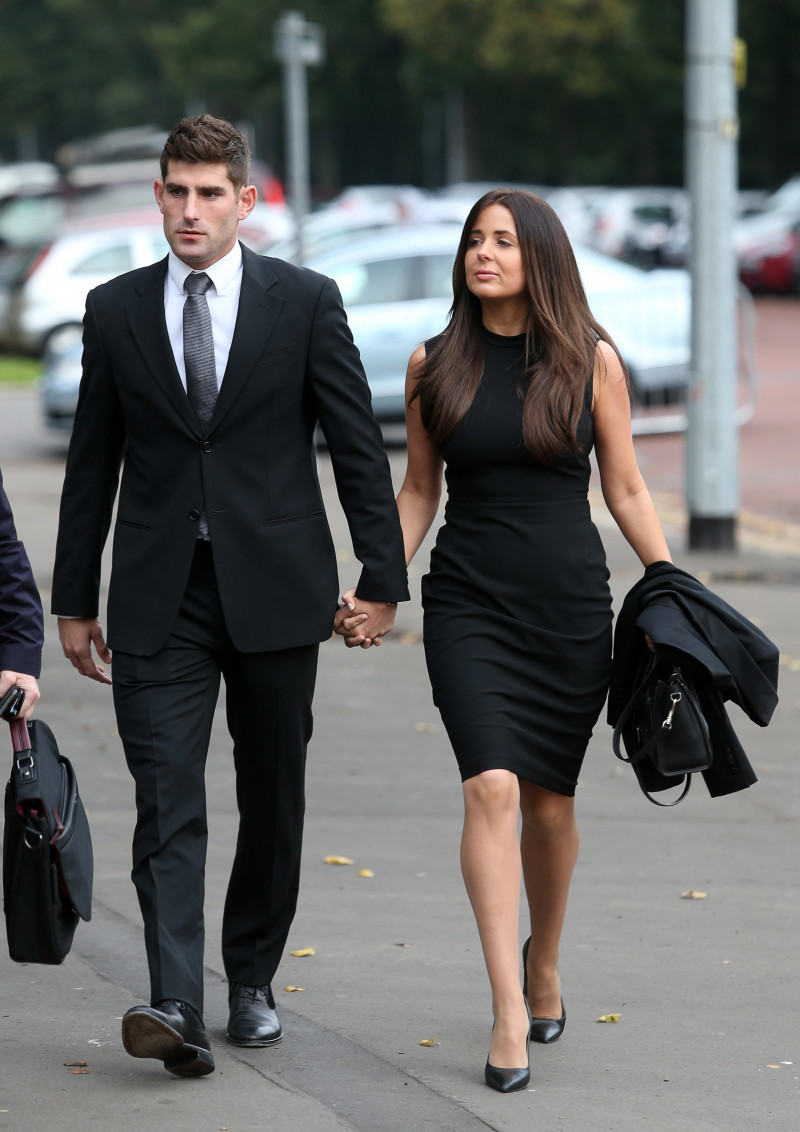 Ched Evans rape retrial, Cardiff, Wales - 04 Oct 2016