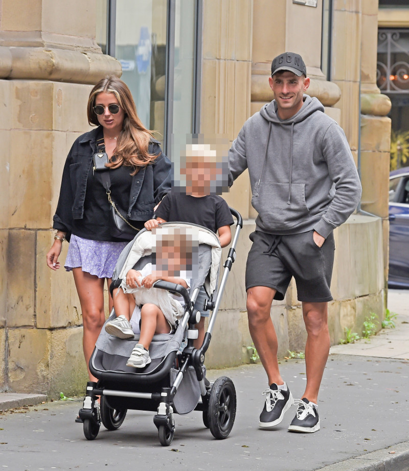 EXCLUSIVE: Ched Evans And Natasha Massey Out In Manchester