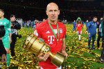 Arjen ROBBEN (FC Bayern Munich) finally puts an end to his career.