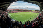 Silkeborg, Denmark. 06th, May 2022. The Jysk Park stadium seen during the 3F Superliga match between Silkeborg IF and Randers FC in Silkeborg. (Photo credit: Gonzales Photo - Morten Kjaer).