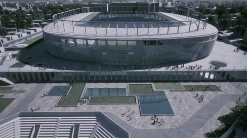 Premierul Marcel Ciolacu a aprobat construirea a două stadioane. Prețul: 175.000.000€