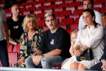 Family Griezmann presentation new player Barcelona