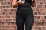 EXCLUSIVE: Annie Kilner The Wife Of Man City Footballer Kyle Walker Seen Her Gym Wear In Cheshire
