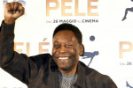 Photocall presentation of the film "PELE '" with the participation of PelÃ