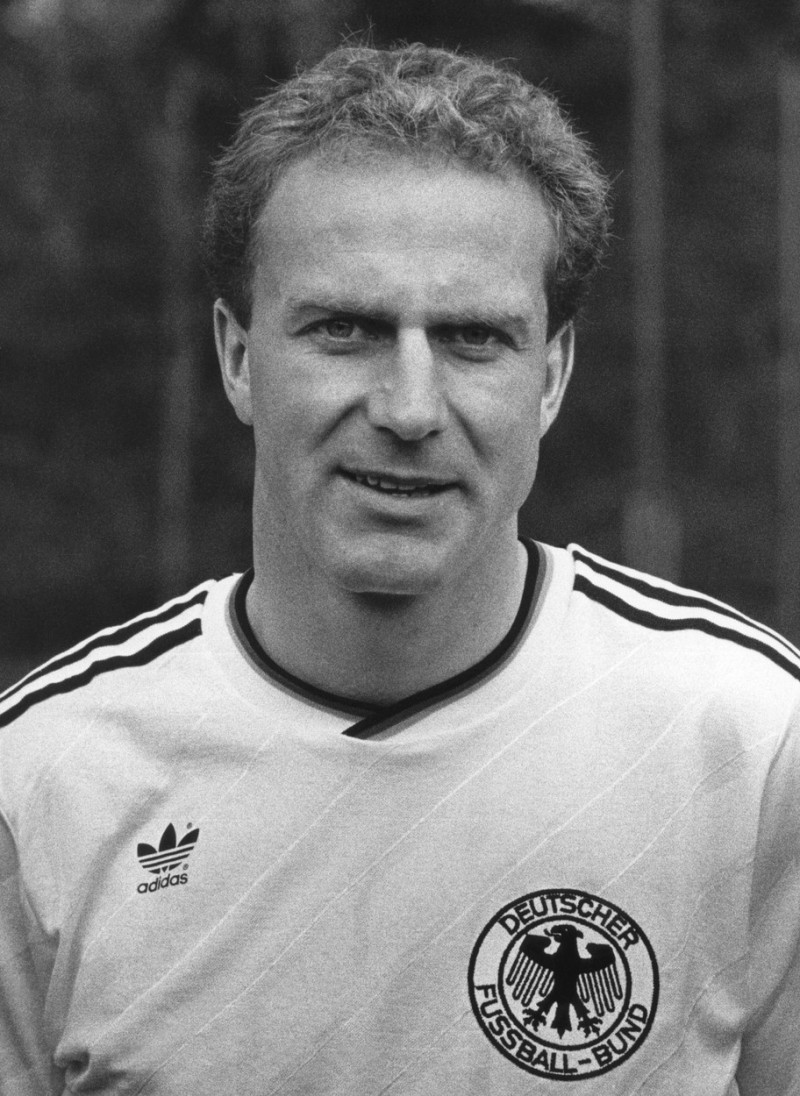 Soccer World Cup 1986: German Goalgetter Karl-Heinz Rummenigge