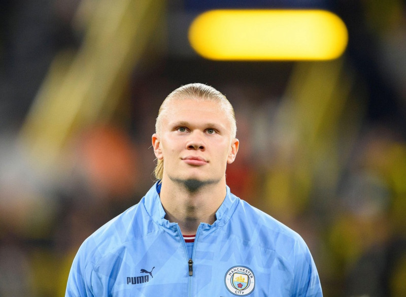 Erling HAALAND (ManCity) Soccer Champions League, preliminary round 5th matchday, Borussia Dortmund (DO) - Manchester City (ManCity) 0: 0, on October 25th, 2022 in Dortmund/Germany.
