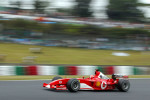 M Schumacher of Germany and Ferrari in action