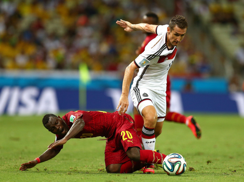 2014 FIFA World Cup, Group G, Germany v Ghana, Estadio Castelao, Fortaleza, Brazil - 21 Jun 2014