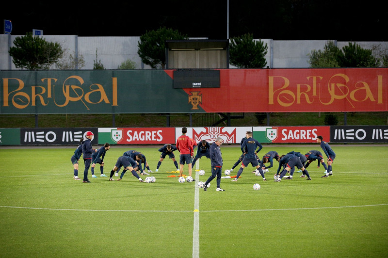 Portugal's football team training session ahead of Qatar 2022 World Cup, Oeiras - 14 Nov 2022