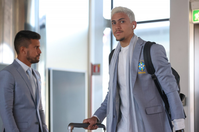 Brazil - World Cup Qatar Departure from Caselle Airport - Turin