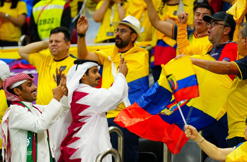 Qatar v Ecuador, FIFA World Cup 2022, Group A, Football, Al Bayt Stadium, Al Khor, Qatar - 20 Nov 2022