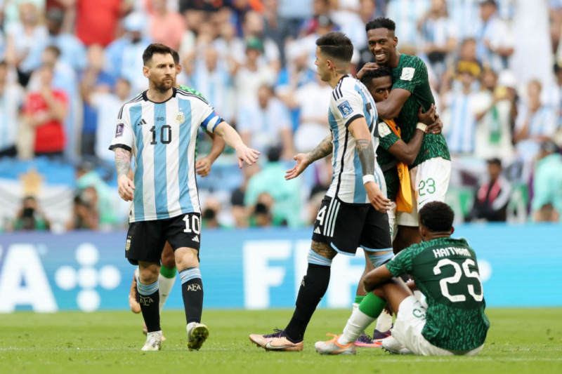 Cea mai mare surpriză de la Cupa Mondială 2022! Imaginile disperării, după  Argentina - Arabia Saudită 1-2