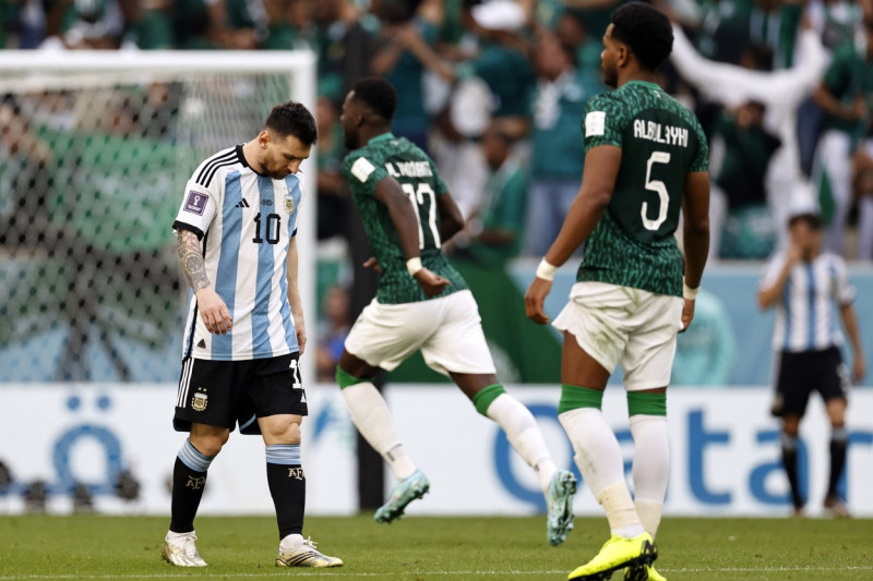 Argentina v Saudi Arabia, FIFA World Cup 2022, Group C, Football, Lusail Stadium, Al Daayen, Qatar - 22 Nov 2022