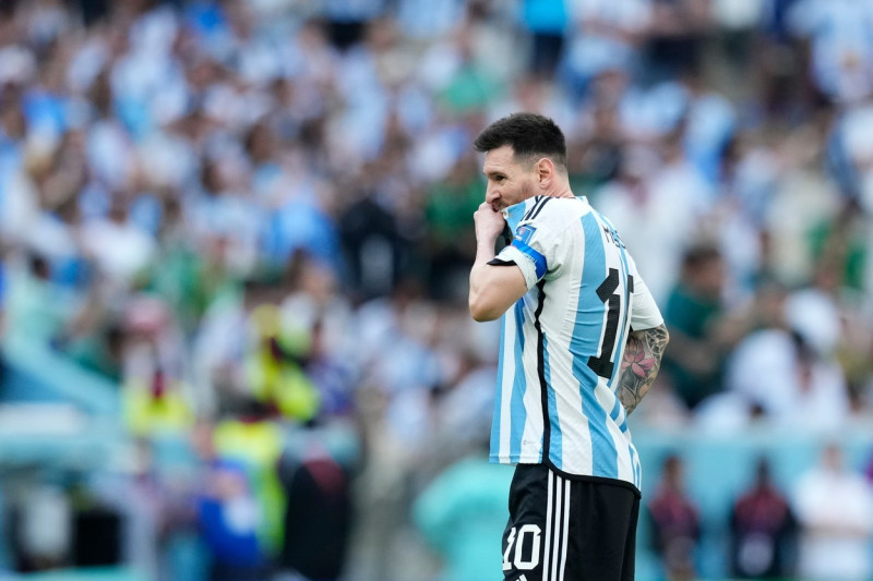 Argentina v Saudi Arabia: Group C - FIFA World Cup Qatar 2022, Lusail City - 22 Nov 2022