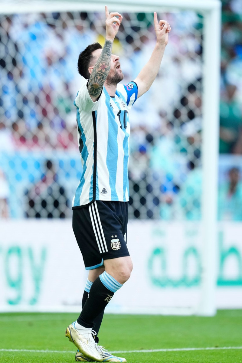 Argentina v Saudi Arabia: Group C - FIFA World Cup Qatar 2022, Lusail City - 22 Nov 2022