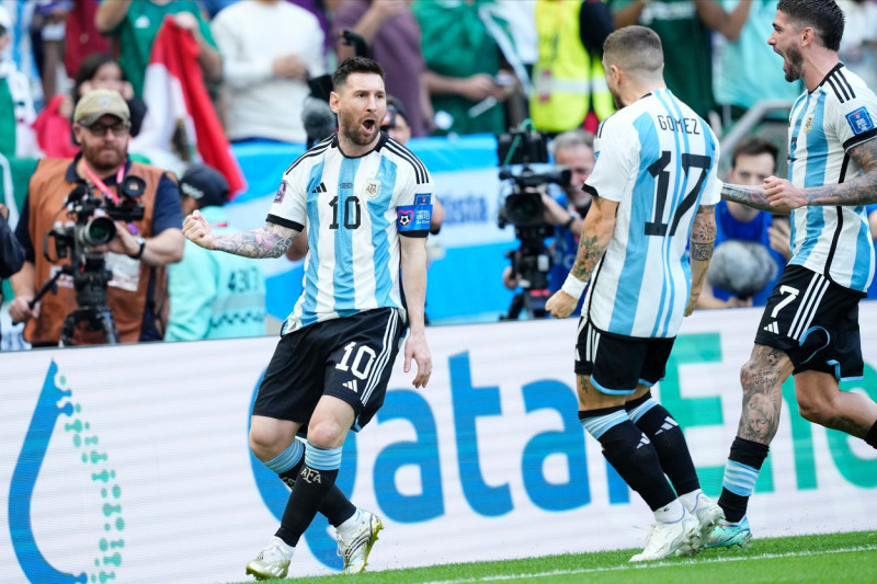 Argentina v Saudi Arabia: Group C - FIFA World Cup Qatar 2022, Lusail City - 22 Nov 2022