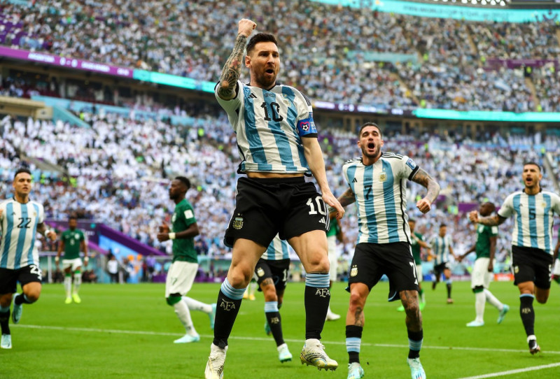 Argentina v Saudi Arabia, FIFA World Cup 2022, Group C, Football, Lusail Stadium, Al Daayen, Qatar - 22 Nov 2022