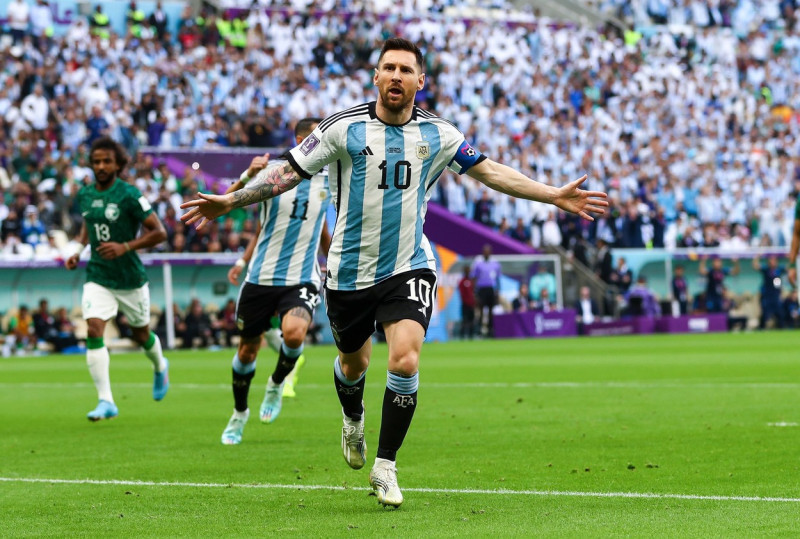 Argentina v Saudi Arabia, FIFA World Cup 2022, Group C, Football, Lusail Stadium, Al Daayen, Qatar - 22 Nov 2022