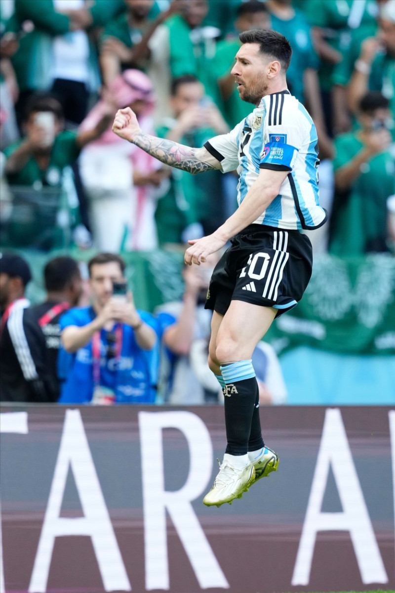 Argentina v Saudi Arabia: Group C - FIFA World Cup Qatar 2022, Lusail City - 22 Nov 2022