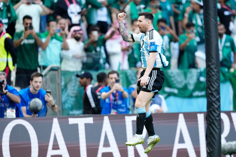 Argentina v Saudi Arabia: Group C - FIFA World Cup Qatar 2022, Lusail City - 22 Nov 2022