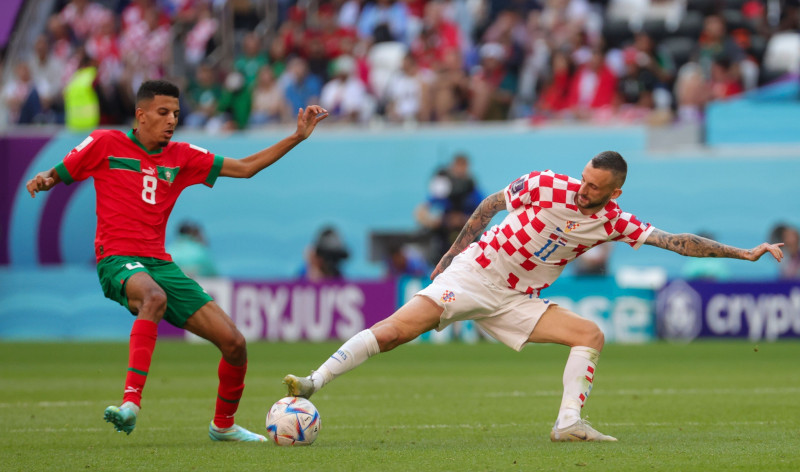 Soccer World Cup 2022 Morocco Vs Croatia, Al Khor, Qatar - 23 Nov 2022