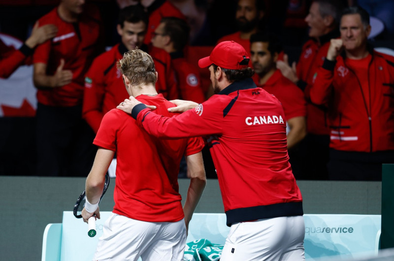 Canada v Australia - Davis Cup Finals 2022 - Final Round, Malaga, Spain - 27 Nov 2022