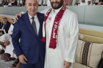 Algerian President Abdelmadjid Tebboune in Qatar​​​​​​​