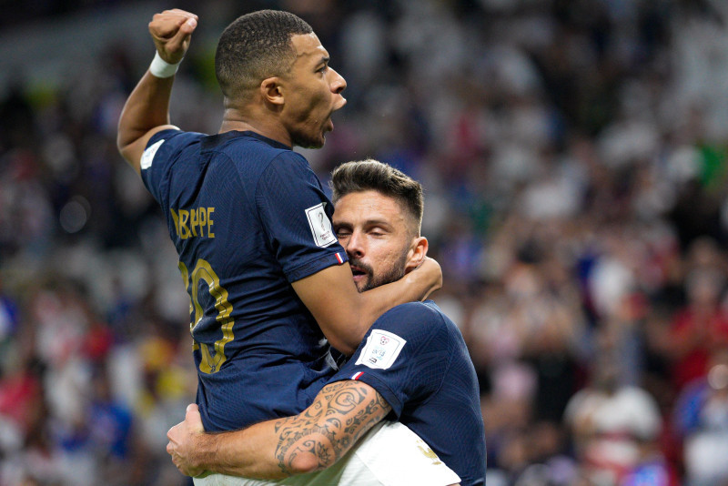 France v Poland, FIFA World Cup 2022, Round of 16, Football, Al Thumama Stadium, Doha, Qatar - 04 Dec 2022