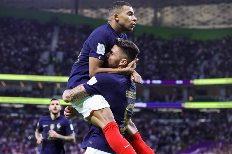 France v Poland: Round of 16 - FIFA World Cup Qatar 2022, Doha - 04 Dec 2022