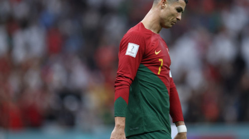 Cristiano Ronaldo, "scos din sărite" după ce a fost rezervă la Cupa Mondială. Atacantul, aproape de o decizie radicală