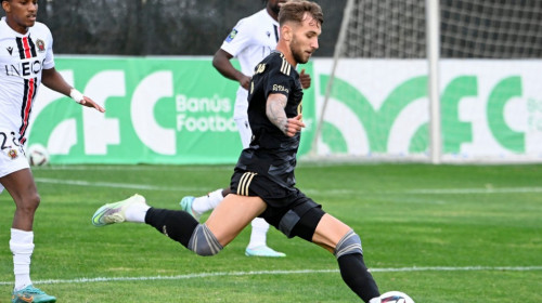 Gol pentru Denis Drăguș într-un meci amical cu Nice. Rareș Ilie a evoluat pentru francezi