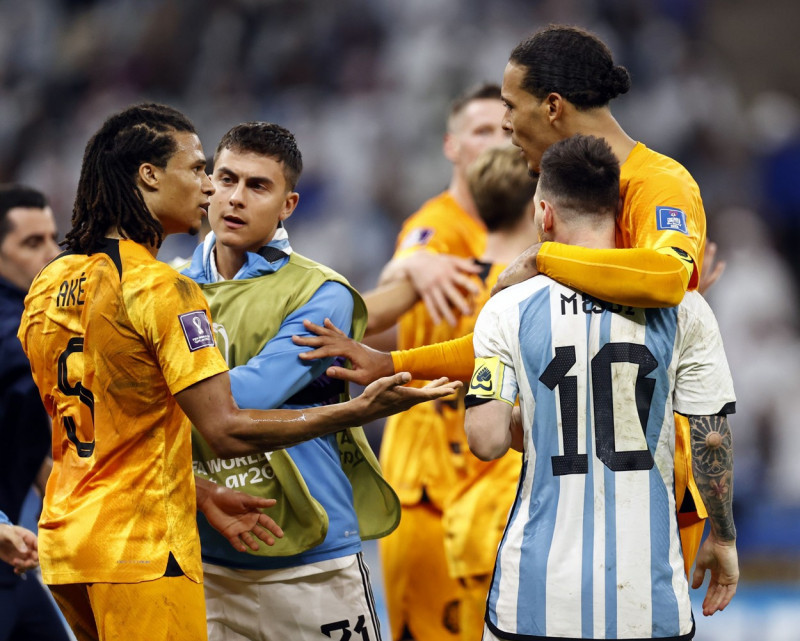 Netherlands v Argentina, Al Daayen, Qatar - 09 Dec 2022