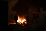 Clashes Erupt As Morroccan Fans Celebrate - Paris