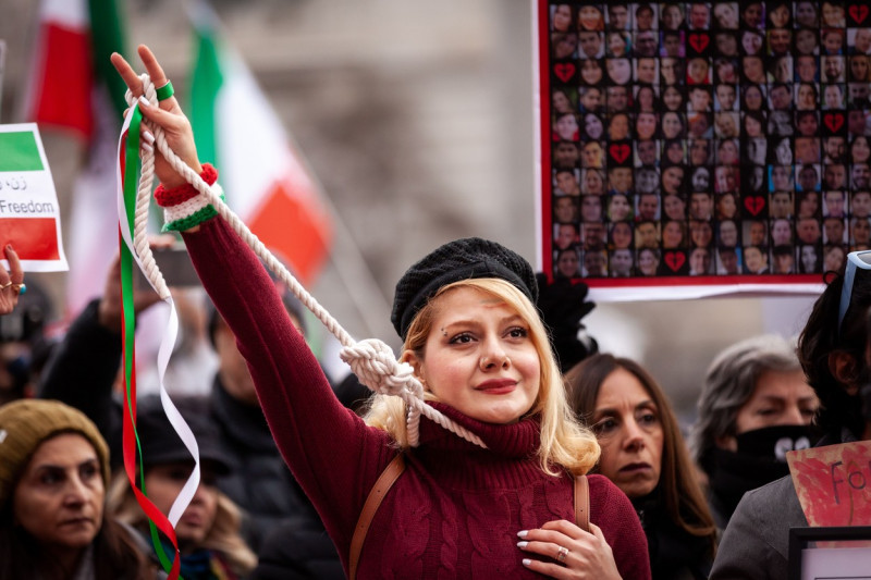 March for Iran on International Human Rights Day in Washington, DC, United States - 10 Dec 2022